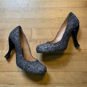 John Fluevog “Memories Hi Trophy” Pump - Size 10